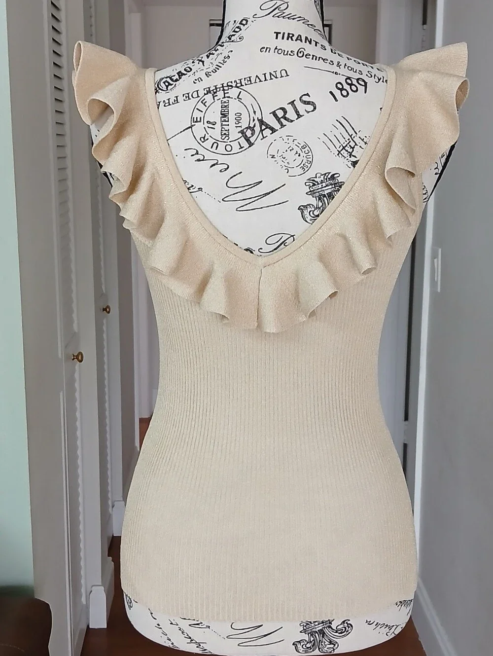 ZIMMERMANN INDRA METALLIC FRILL TOP - Picture 8 of 11
